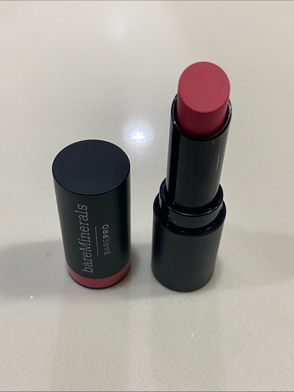 3 bareMinerals BAREPRO Longwear Lipstick Hibiscus .04 oz NIB - Picture 5 of 5